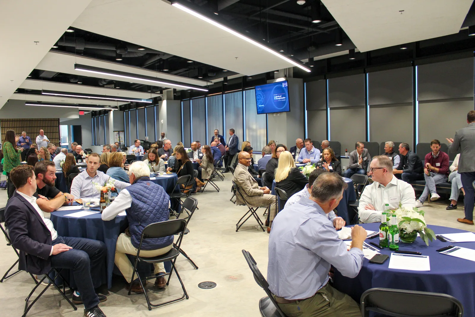 The room at Change Makers 2024 during the program